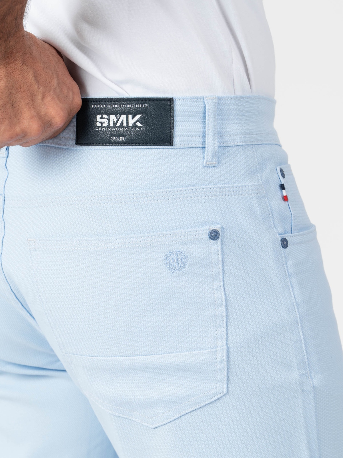 CALÇAO SMK46 CASUAL AZUL