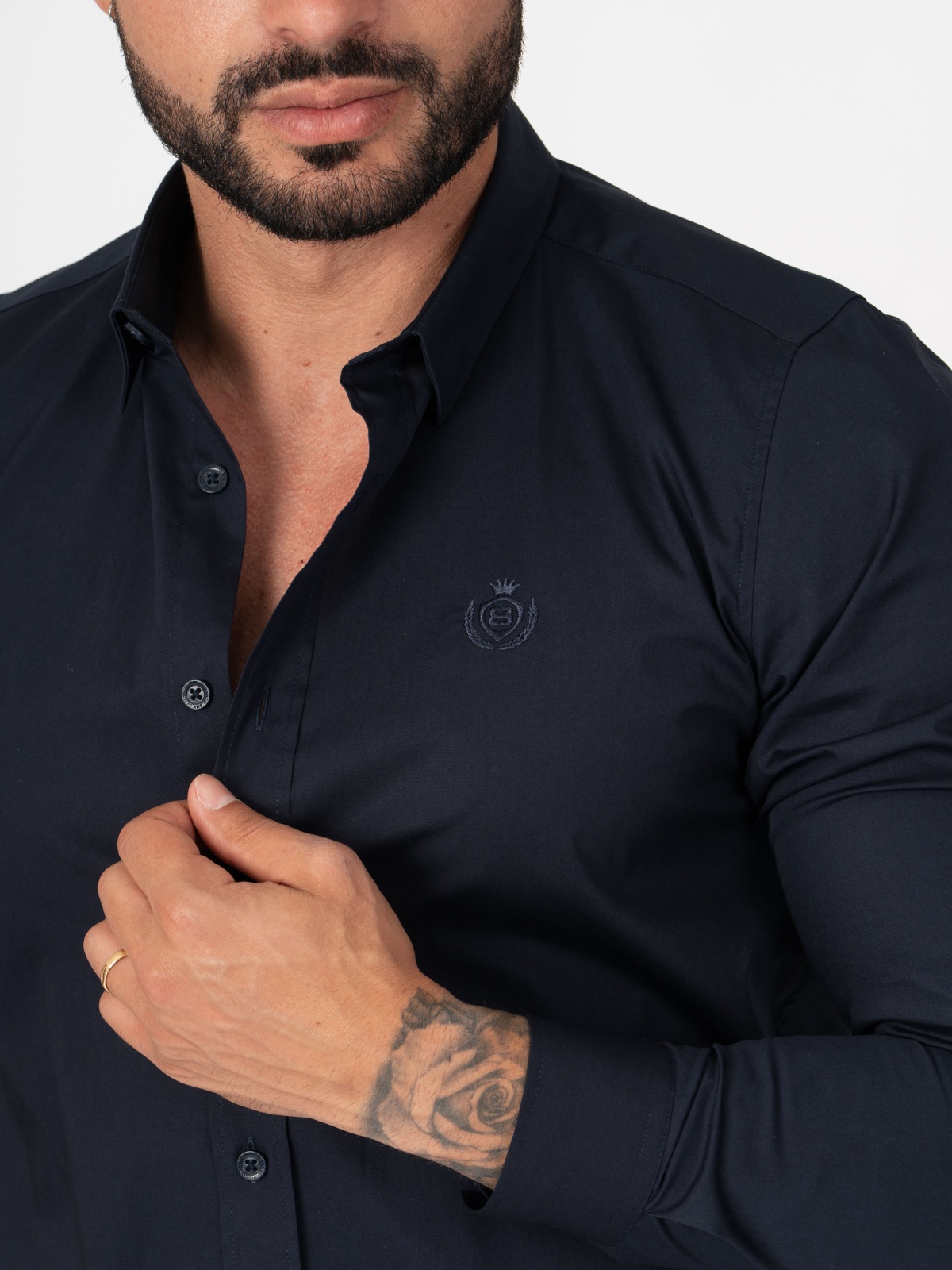 CAMISA SMK BASICA BORDADO