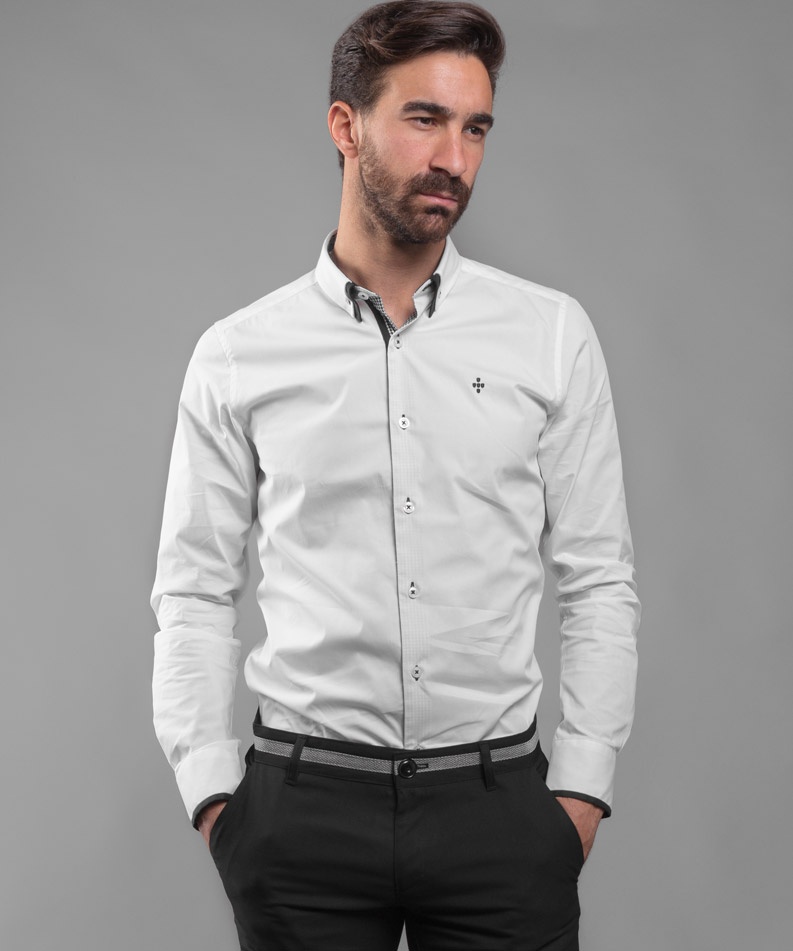 CAMISA SMK COLLAR FASHION