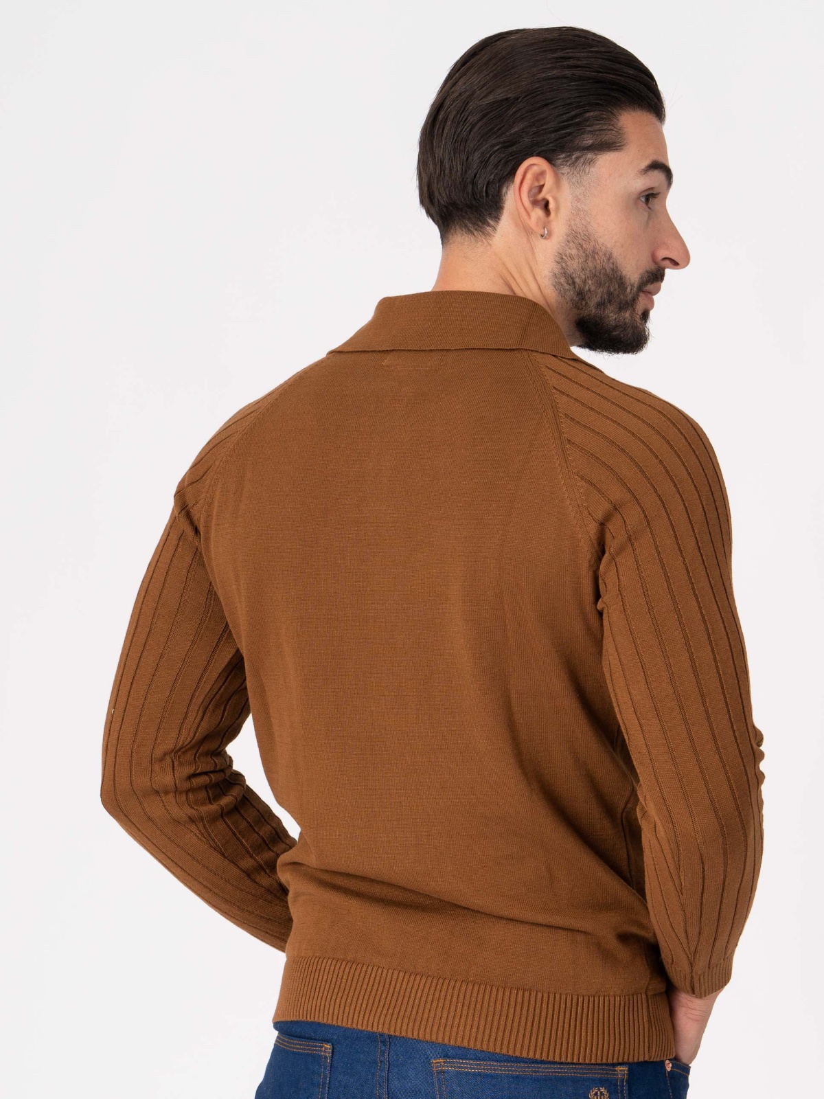 CAMISOLA SMK CAMEL BOTOES