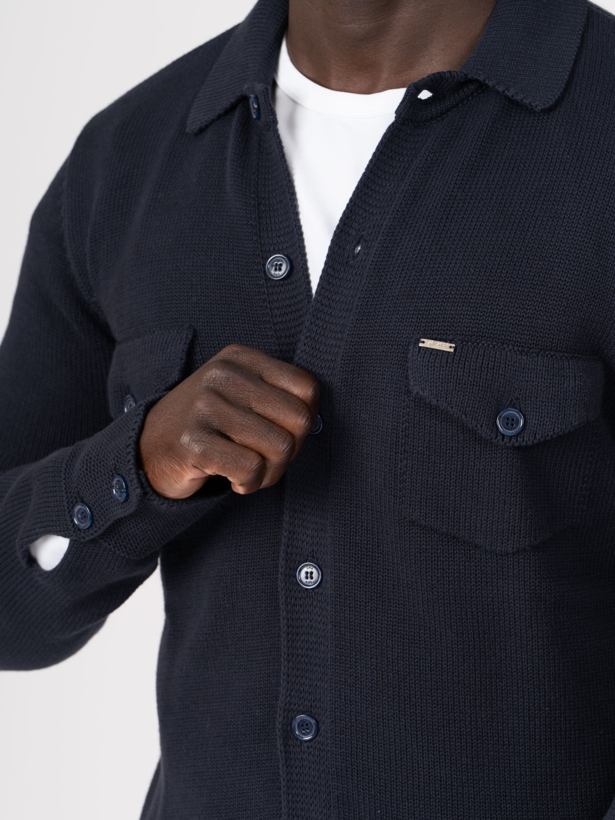 CAMISA TRICOT SMK C/BOLSO