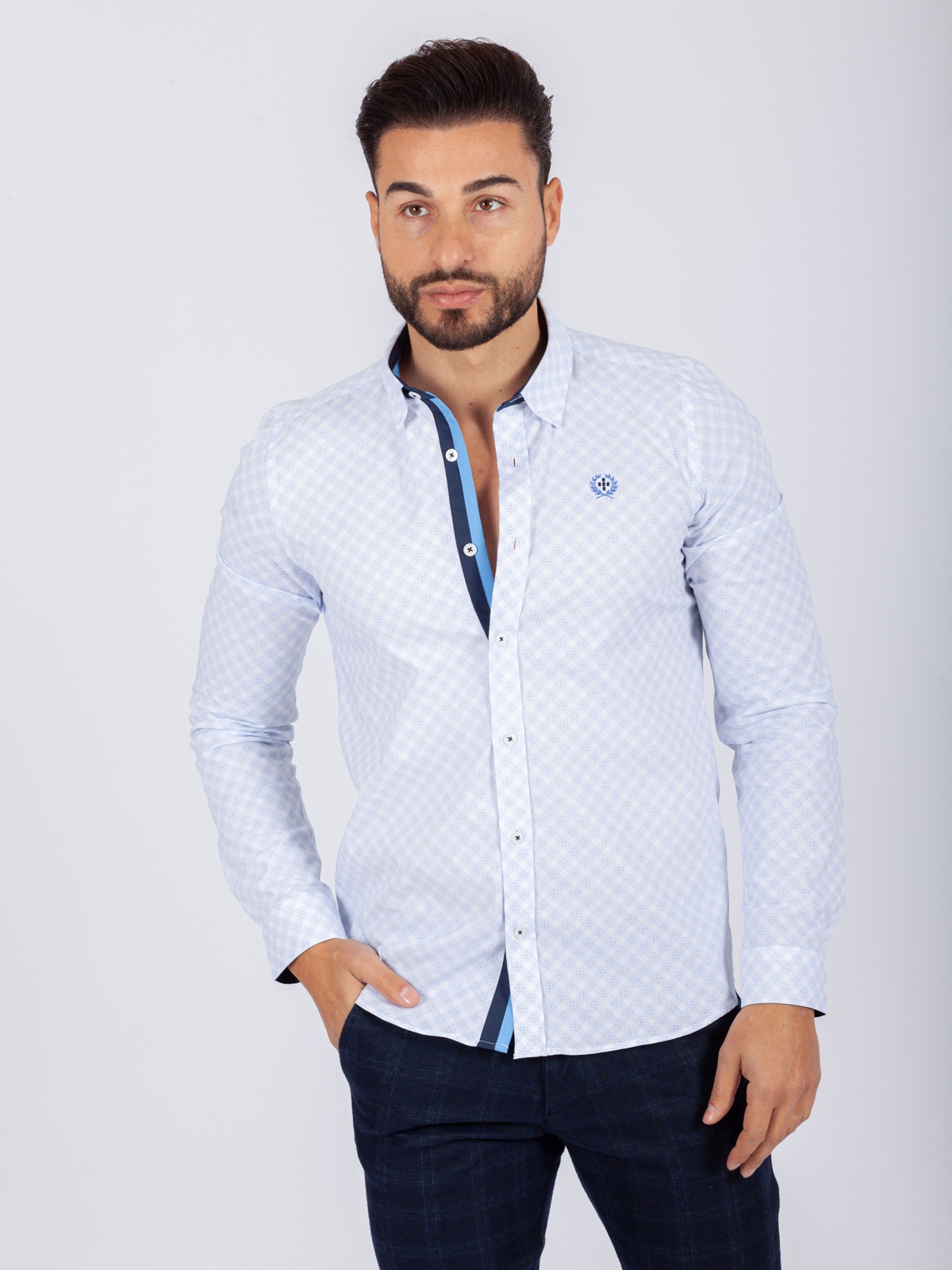 SMK DENIM&CO. - CAMISA SMK NEW PATTERN