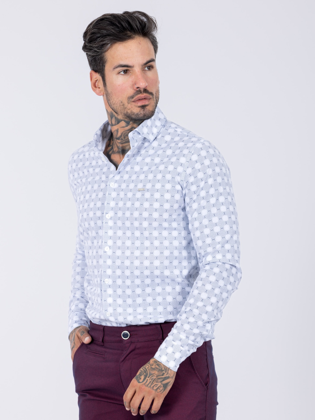 CAMISA SMK SQUARE POINTS