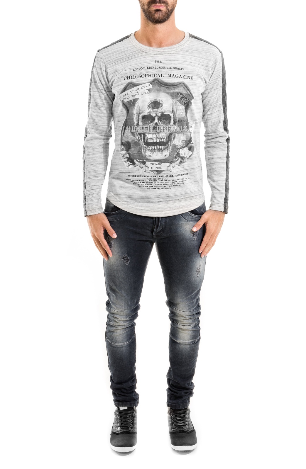 SWEAT SILVER SKULL