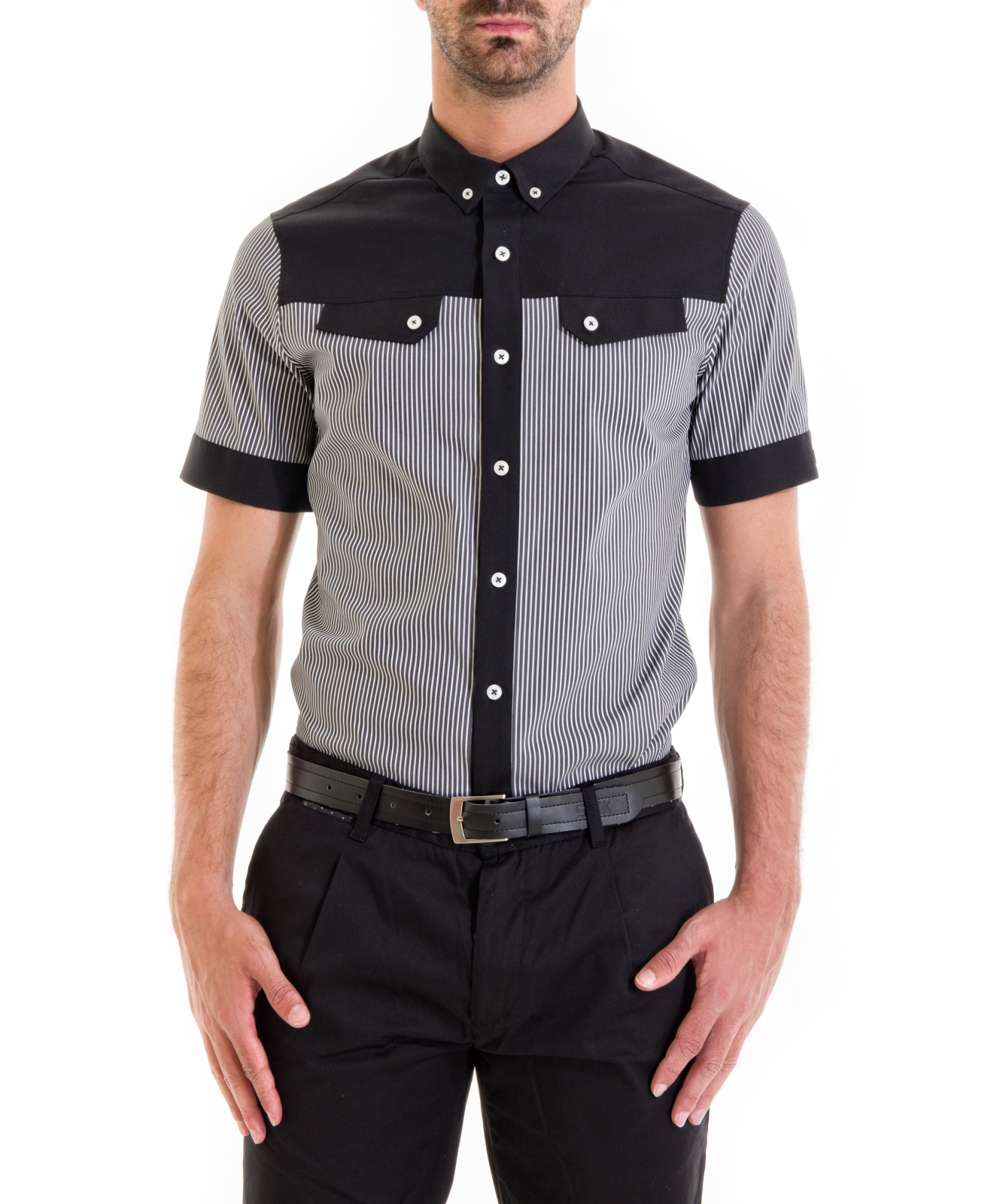 CAMISA WIDE LISTED