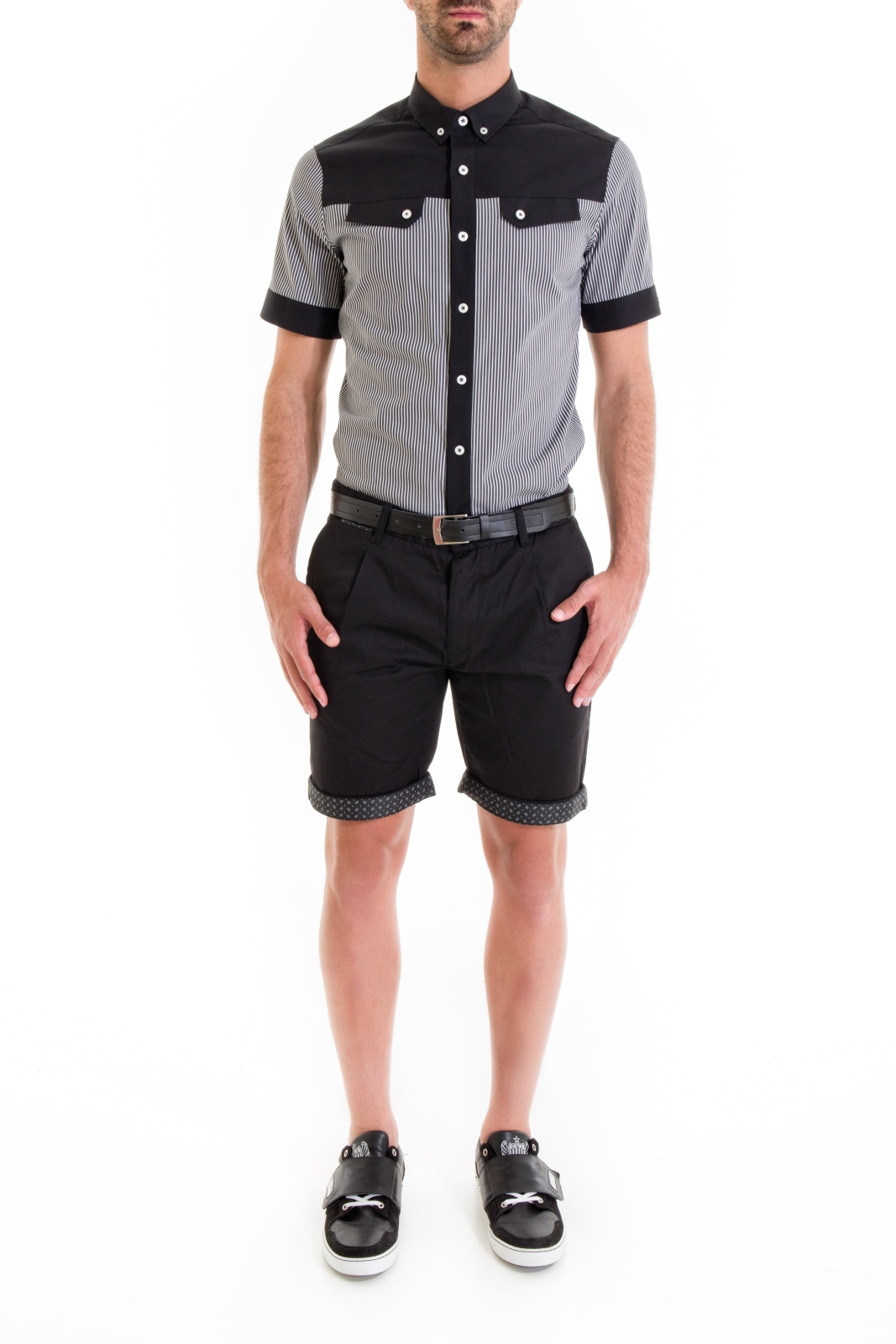 CAMISA WIDE LISTED