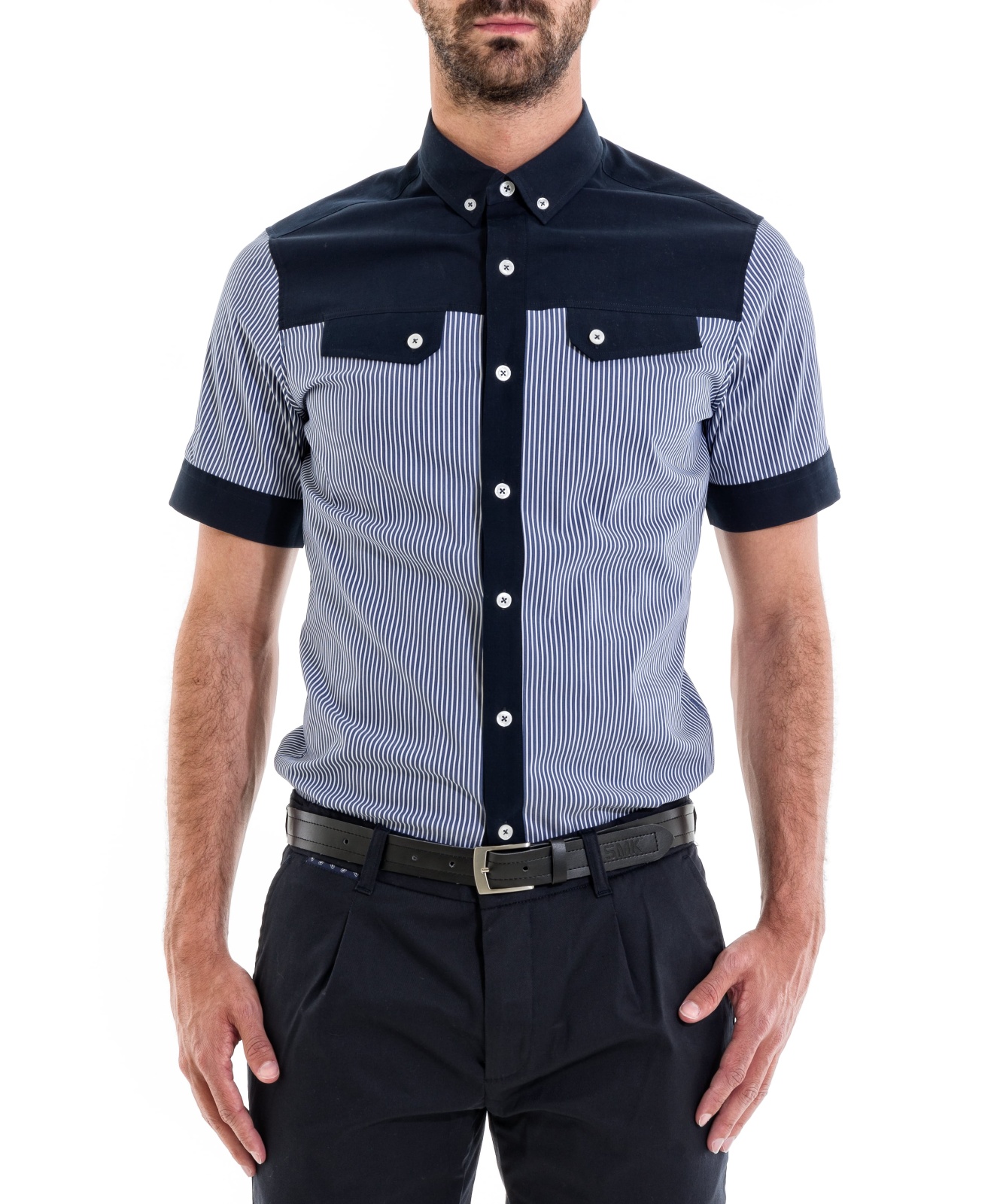 CAMISA WIDE LISTED