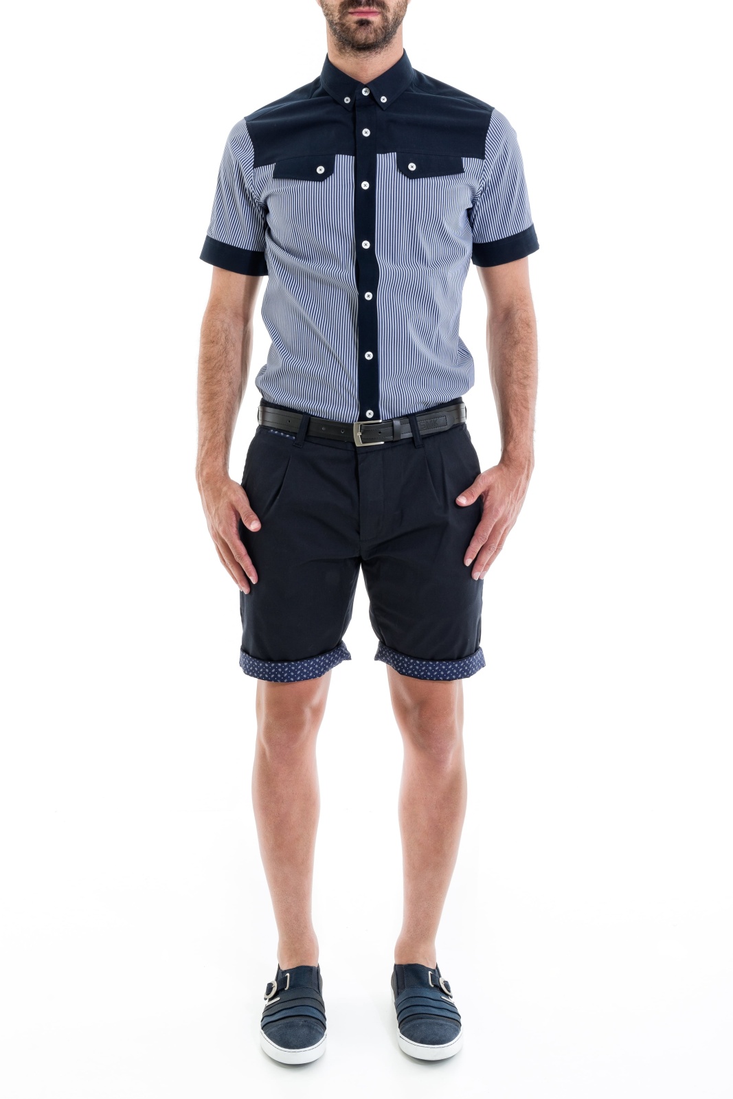 CAMISA WIDE LISTED