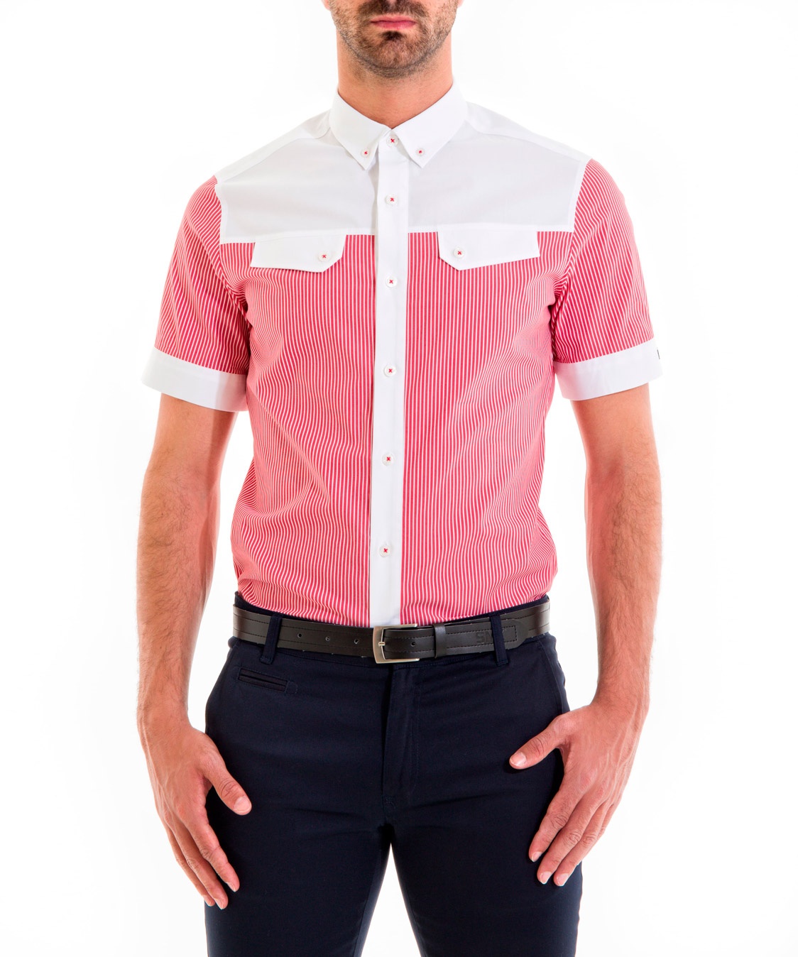 CAMISA WIDE LISTED