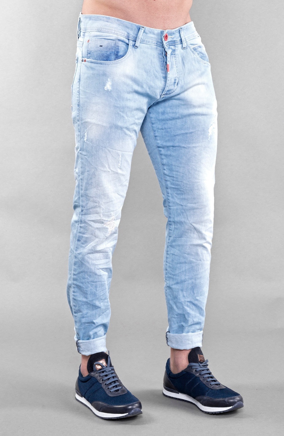 CALÇA RED AND BLUE POINT