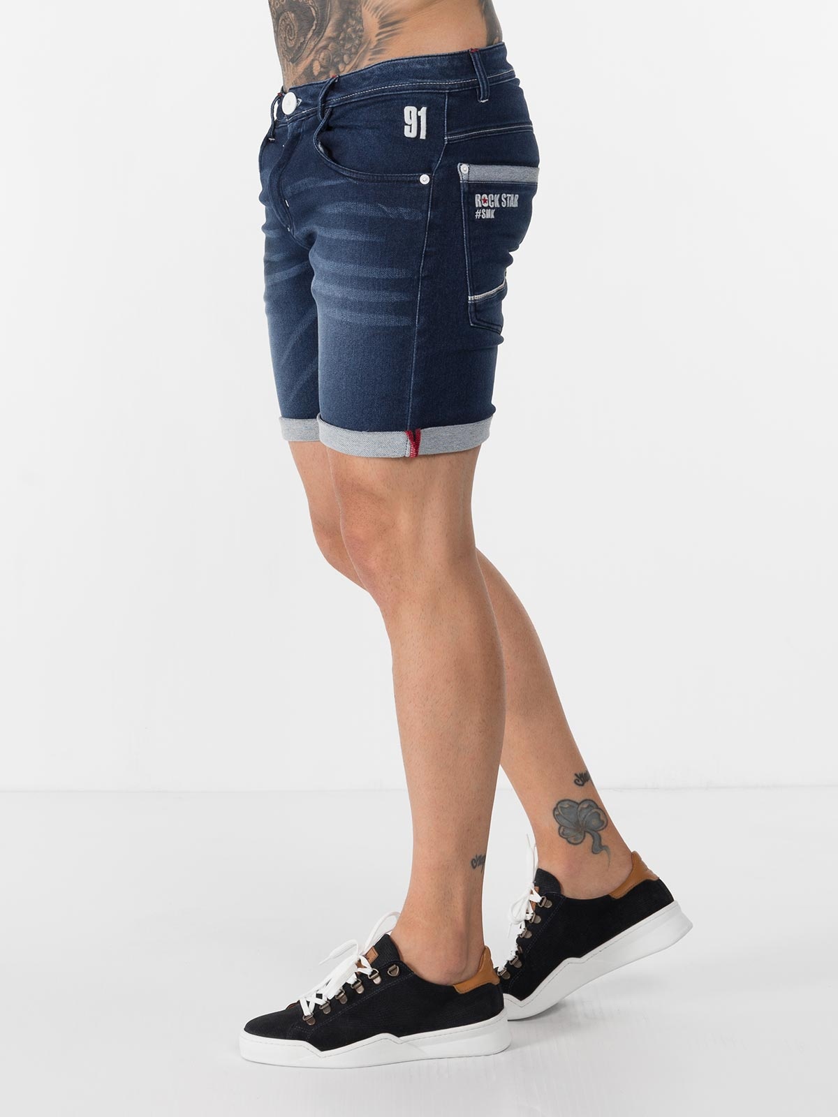CALÇÃO SMK DENIM LABEL 91