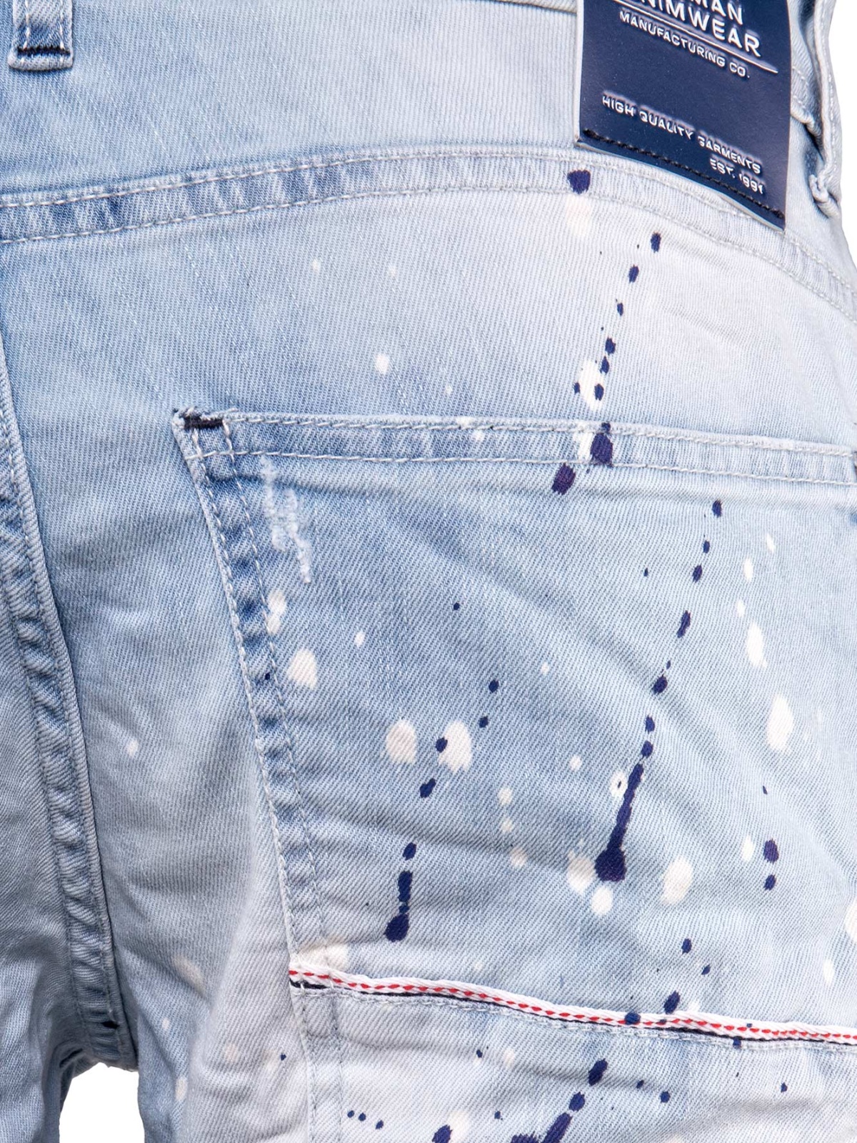 CALÇA RED AND BLUE POINT