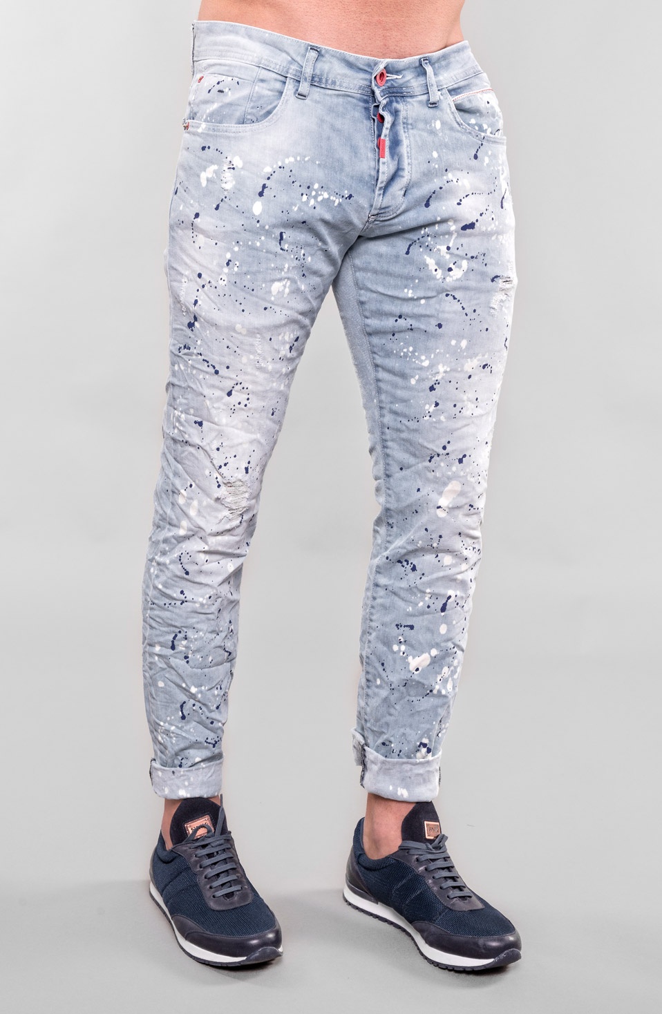 CALÇA RED AND BLUE POINT