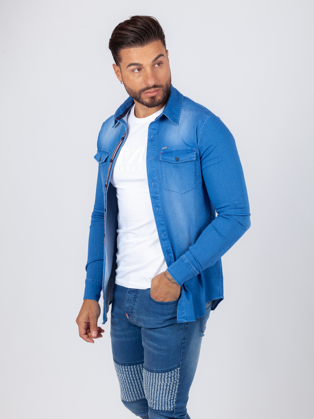 CAMISA SMK DENIM