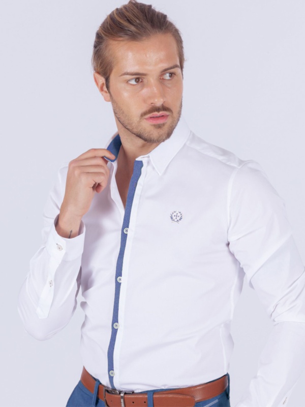 CAMISA SMK BLUE CONTRAST