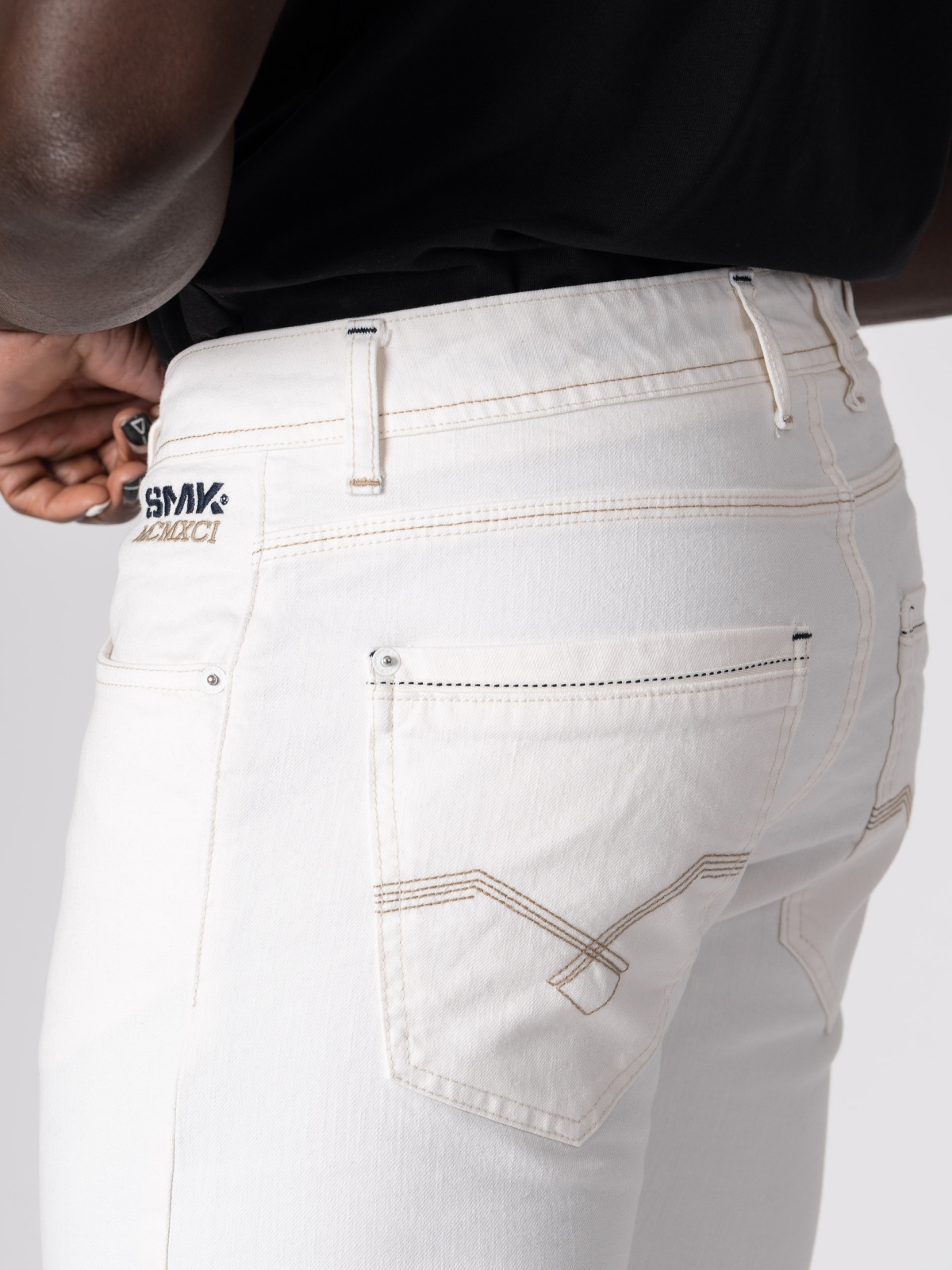 CALÇA SMK DENIM BRANCO