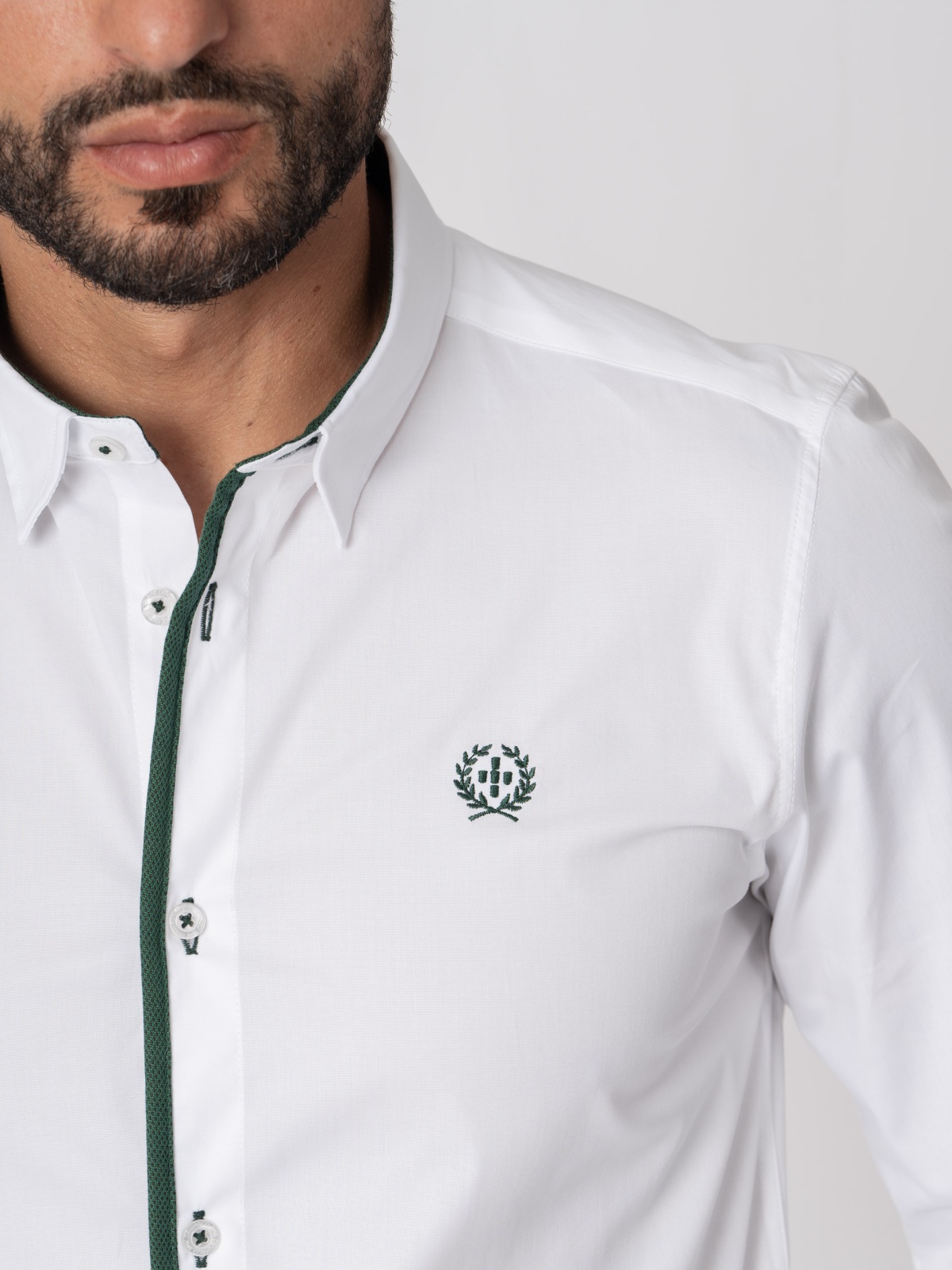 CAMISA SMK BRANCA VERDE