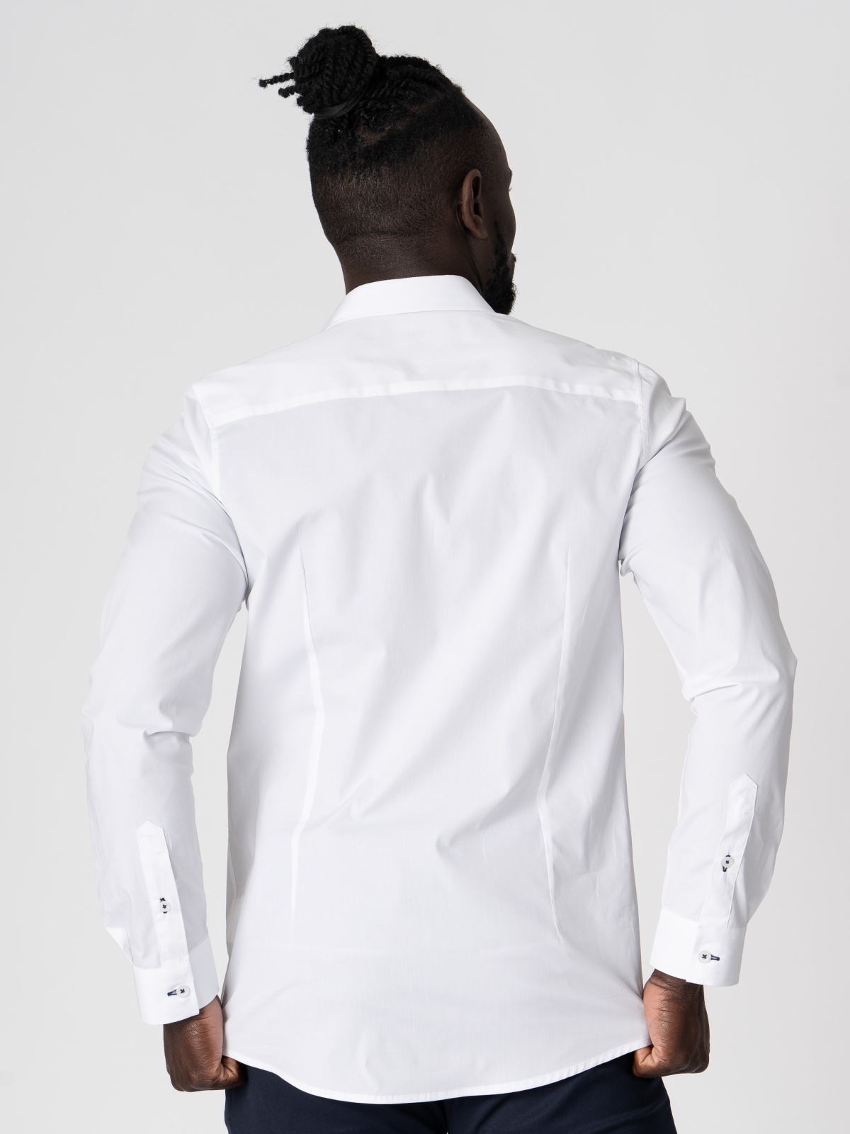 CAMISA SMK BRANCA MARINHO