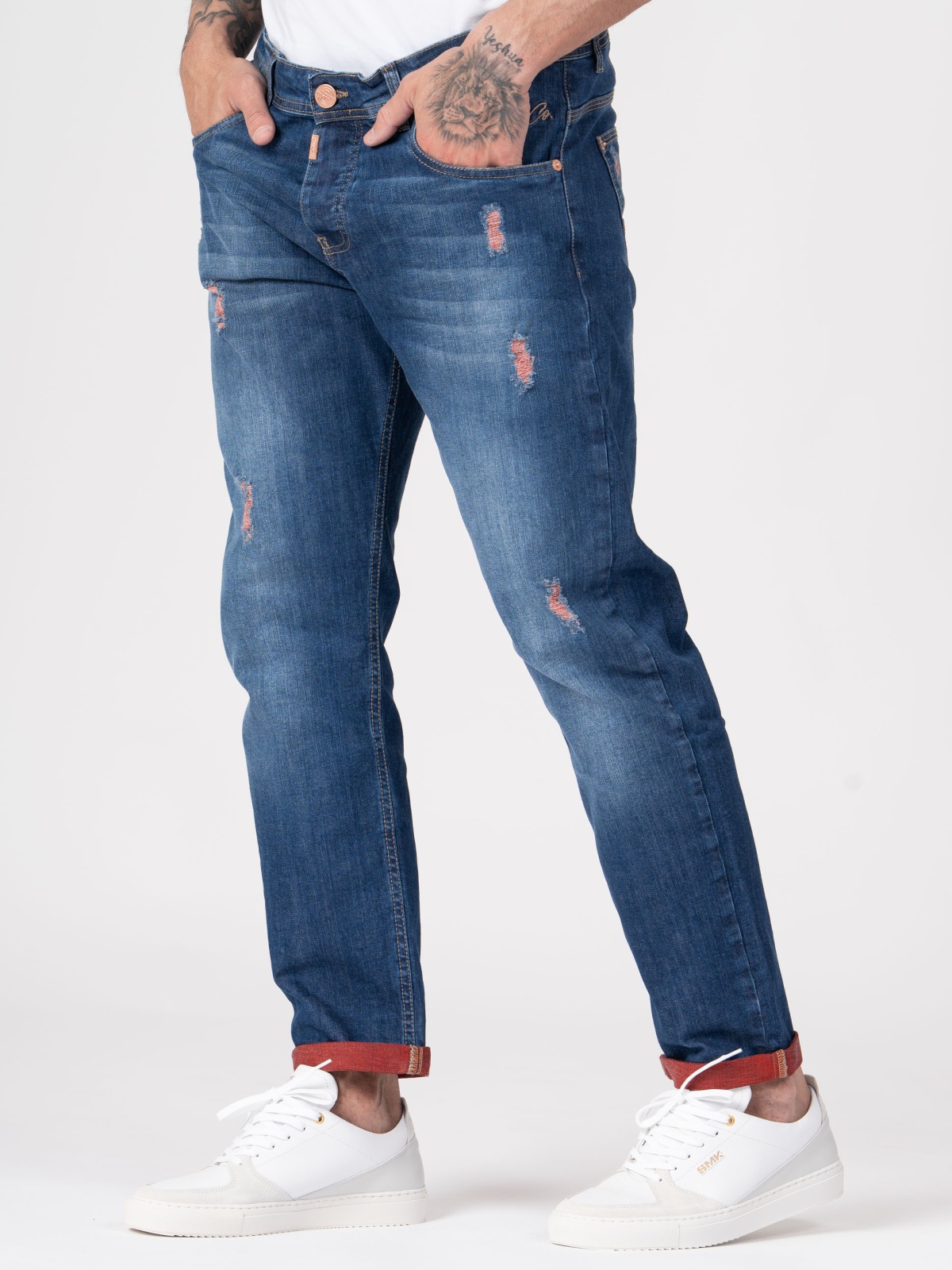 CALÇA SMK ORANGE DENIM