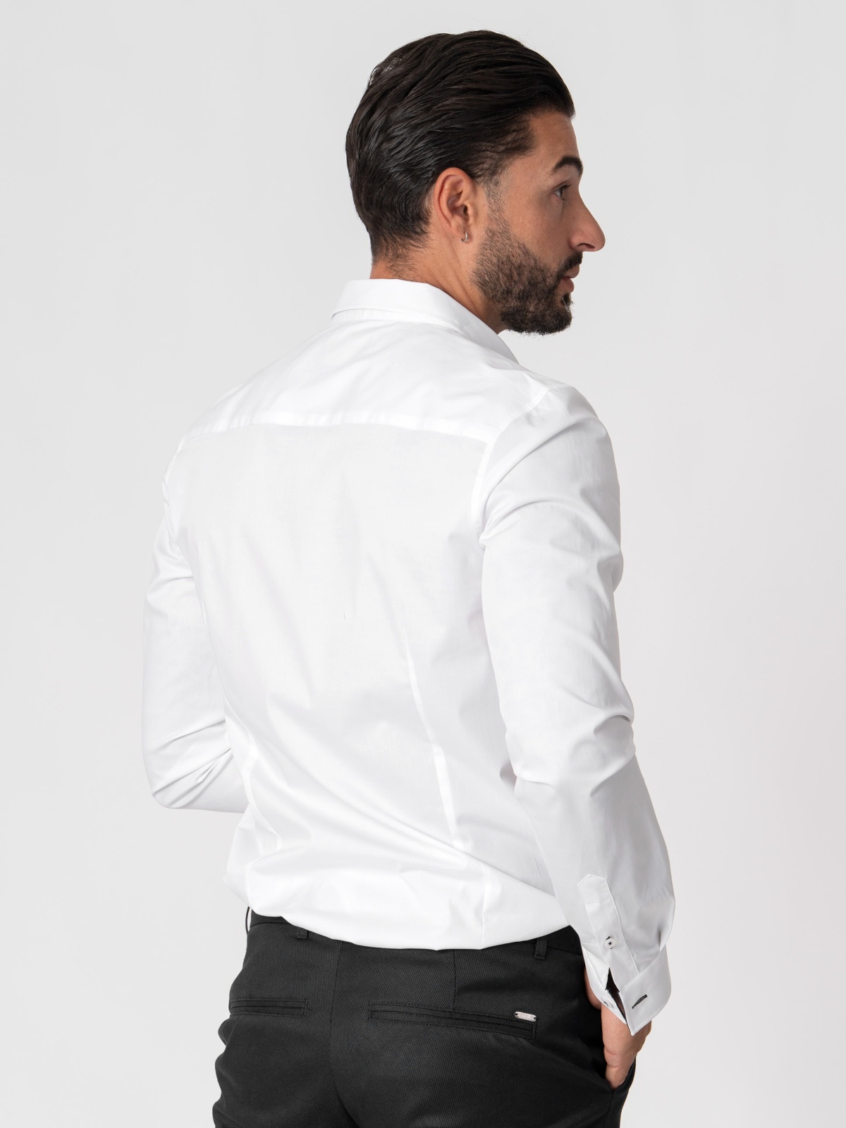 CAMISA SMK BRANCA PRETO K
