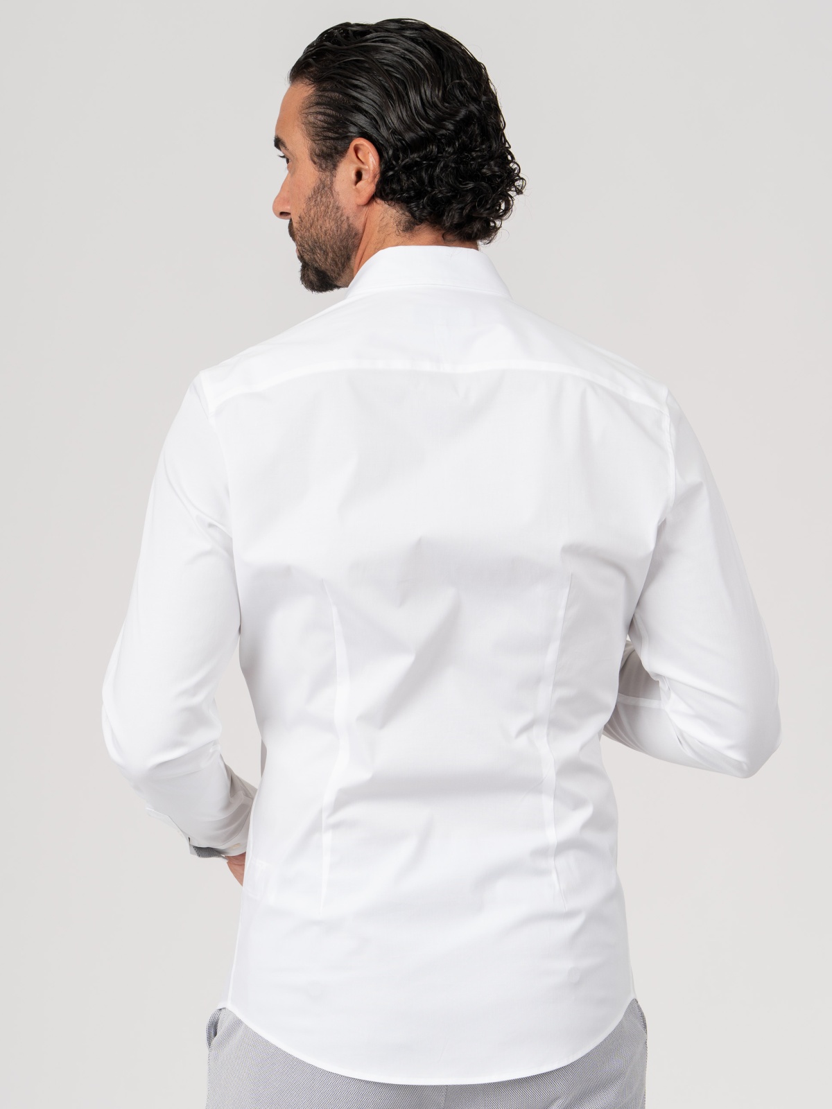 CAMISA SMK46 BRANCO AZUL
