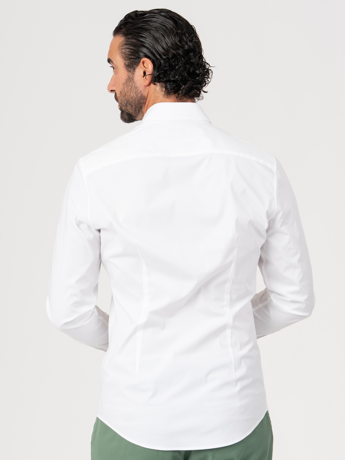 CAMISA SMK46 BRANCO VERDE
