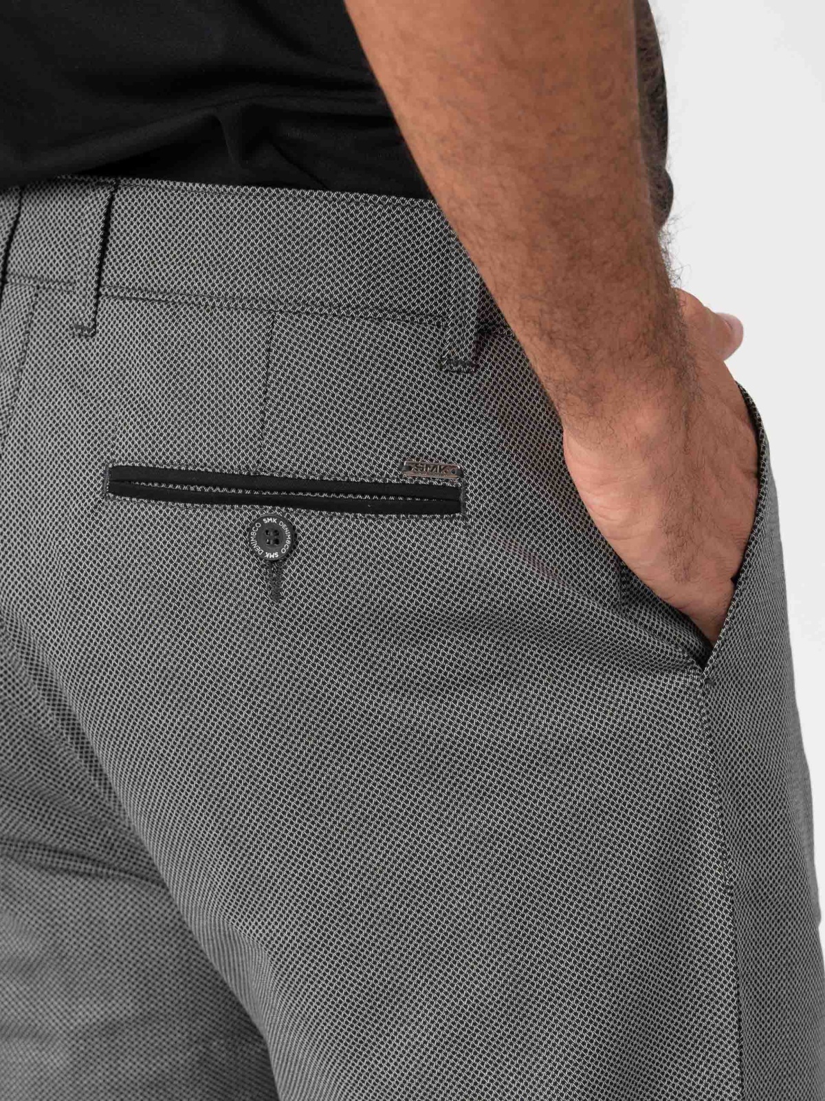 CALÇA SMK PADRAO CINZA