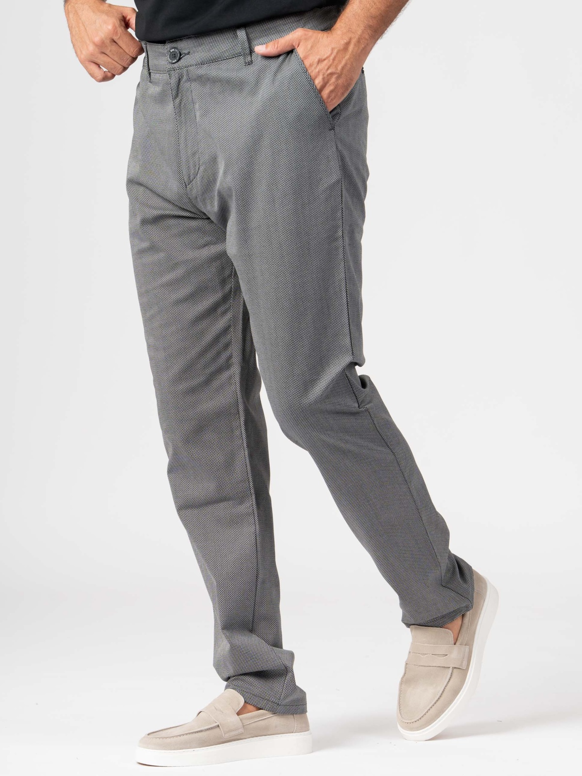 CALÇA SMK PADRAO CINZA