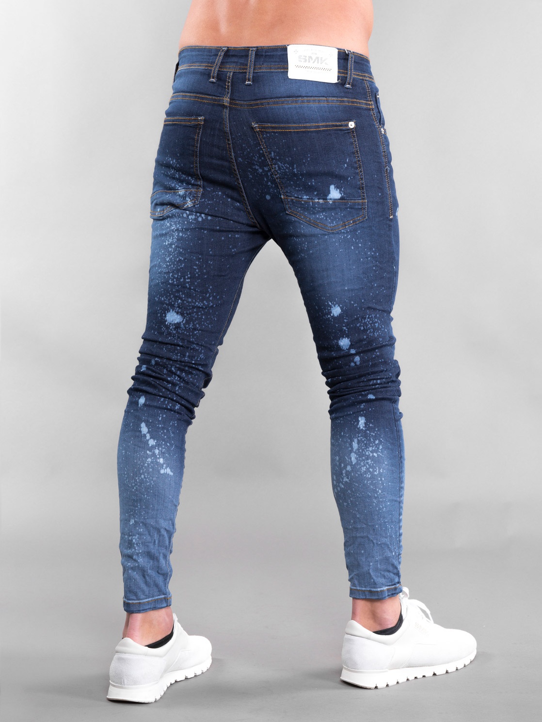 CALÇA SMK DENIM LEACHED