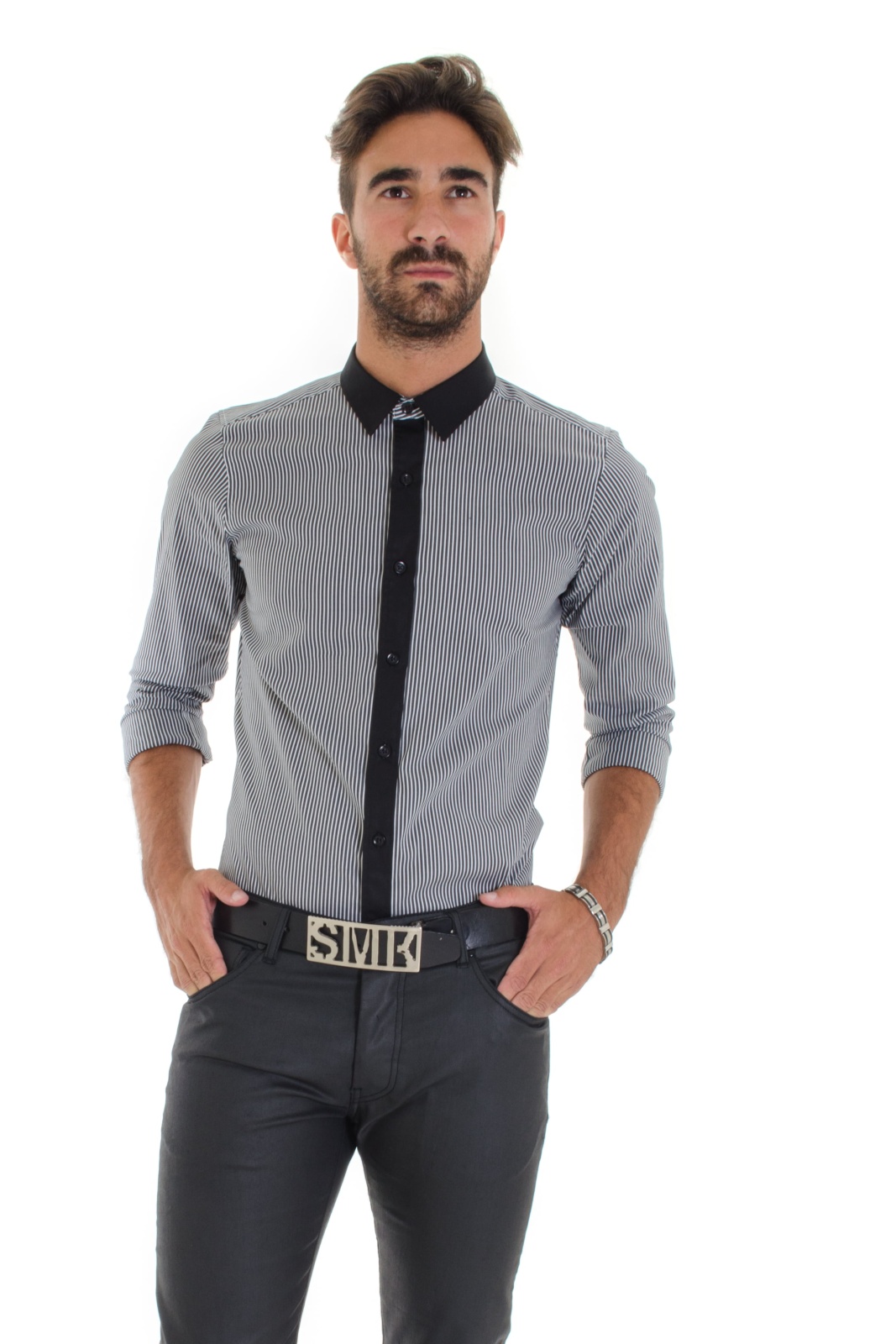 CAMISA COLAR CONTRAST