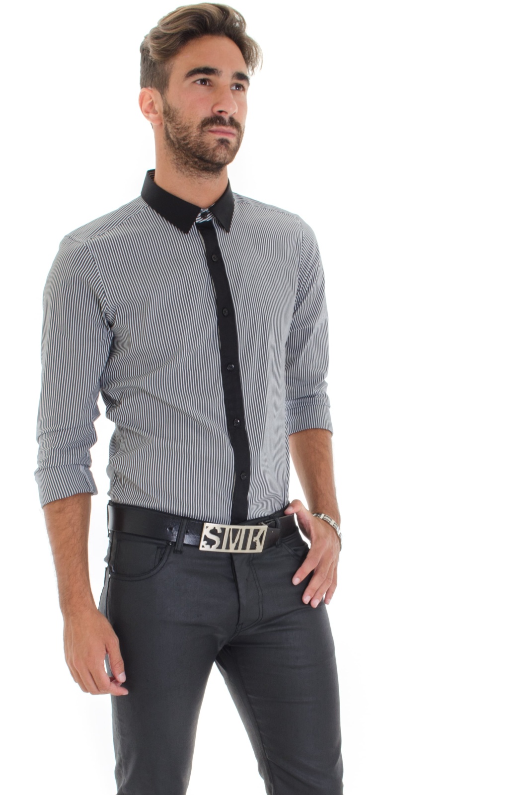 CAMISA COLAR CONTRAST