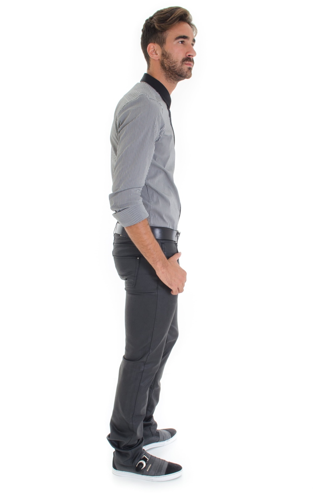 CAMISA COLAR CONTRAST