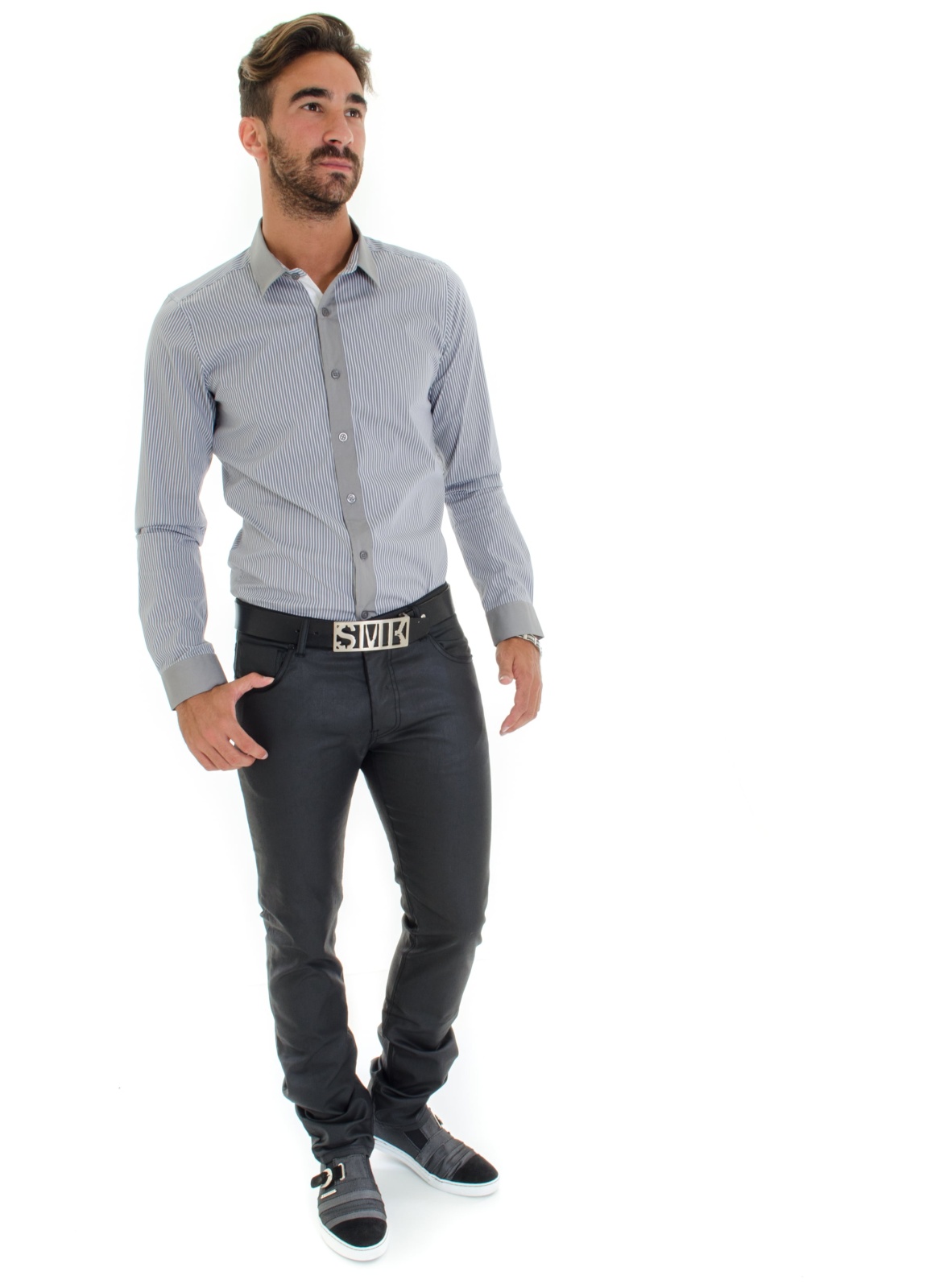 CAMISA COLAR CONTRAST