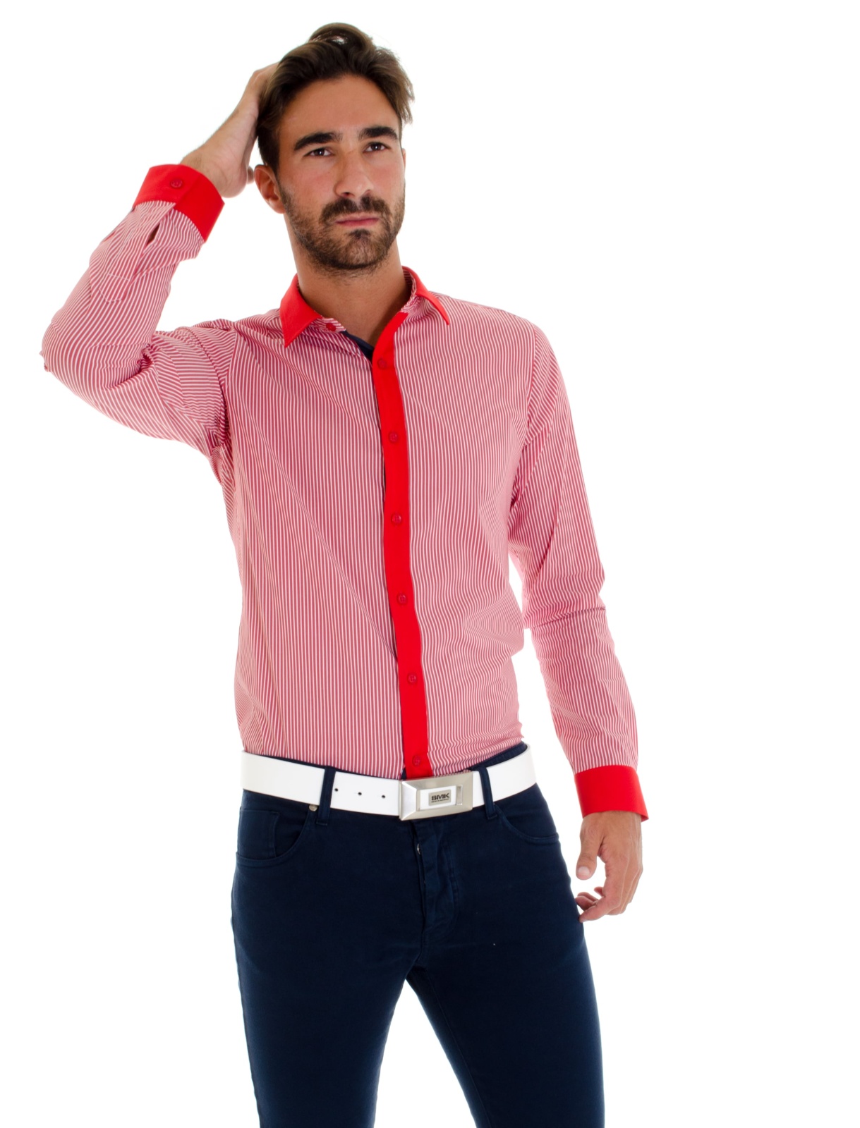CAMISA COLAR CONTRAST