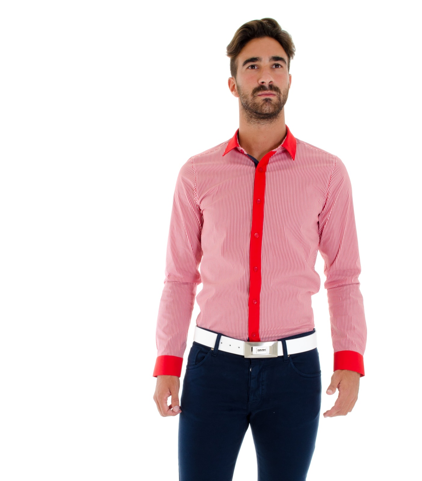 CAMISA COLAR CONTRAST