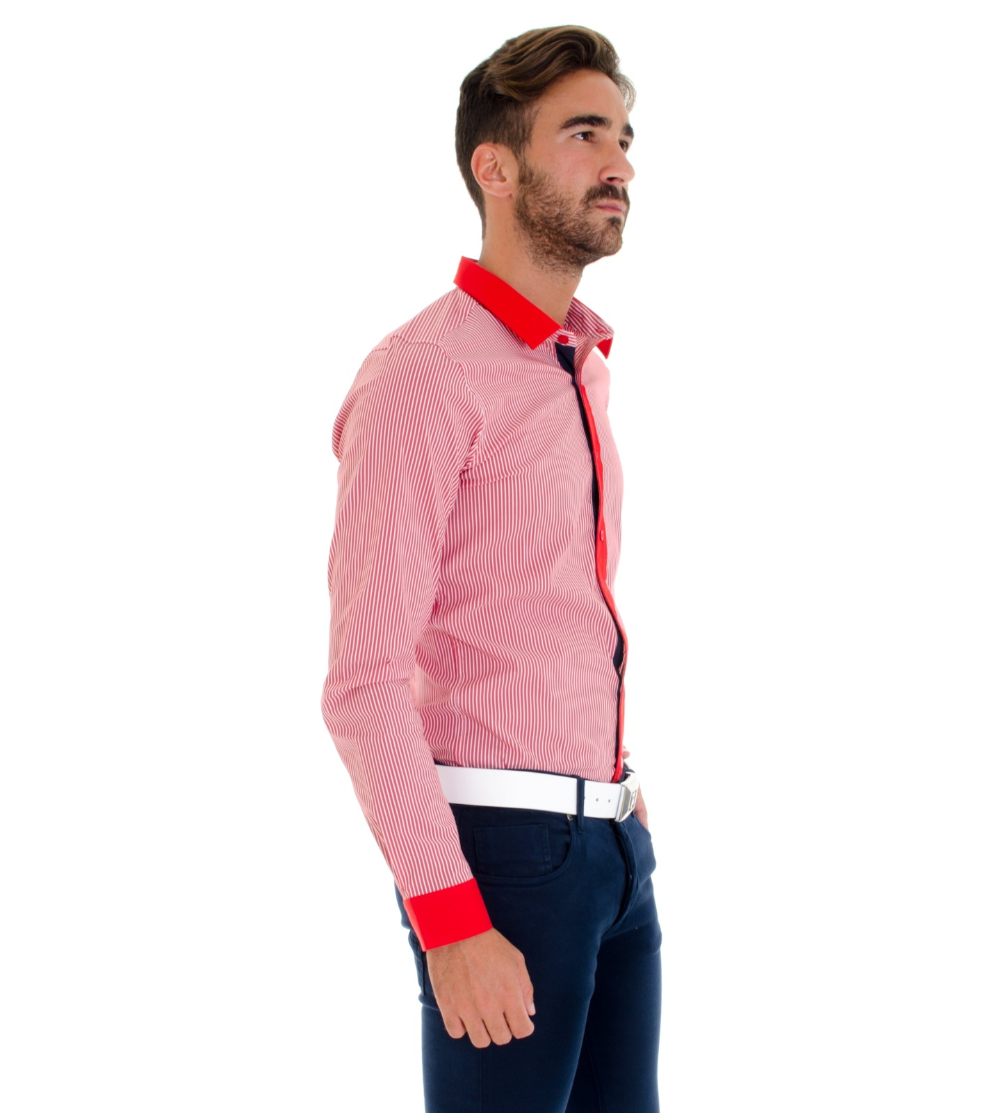 CAMISA COLAR CONTRAST