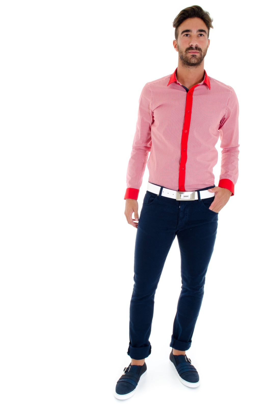 CAMISA COLAR CONTRAST