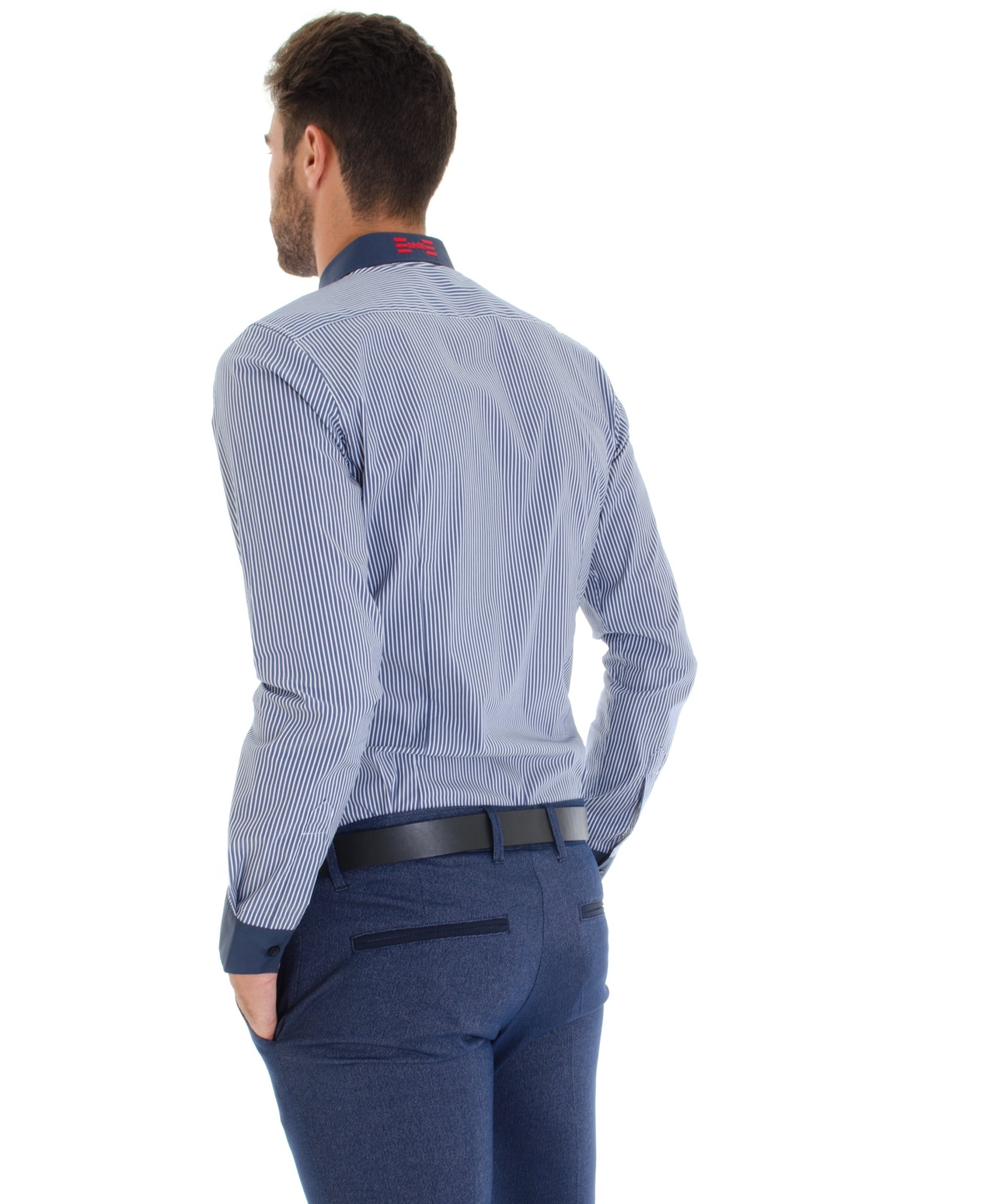 CAMISA COLAR CONTRAST