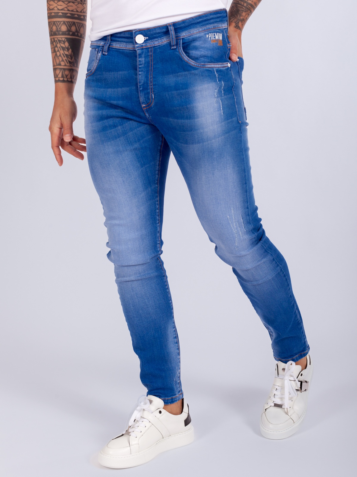 CALÇA SMK DENIM BLUE CLEA