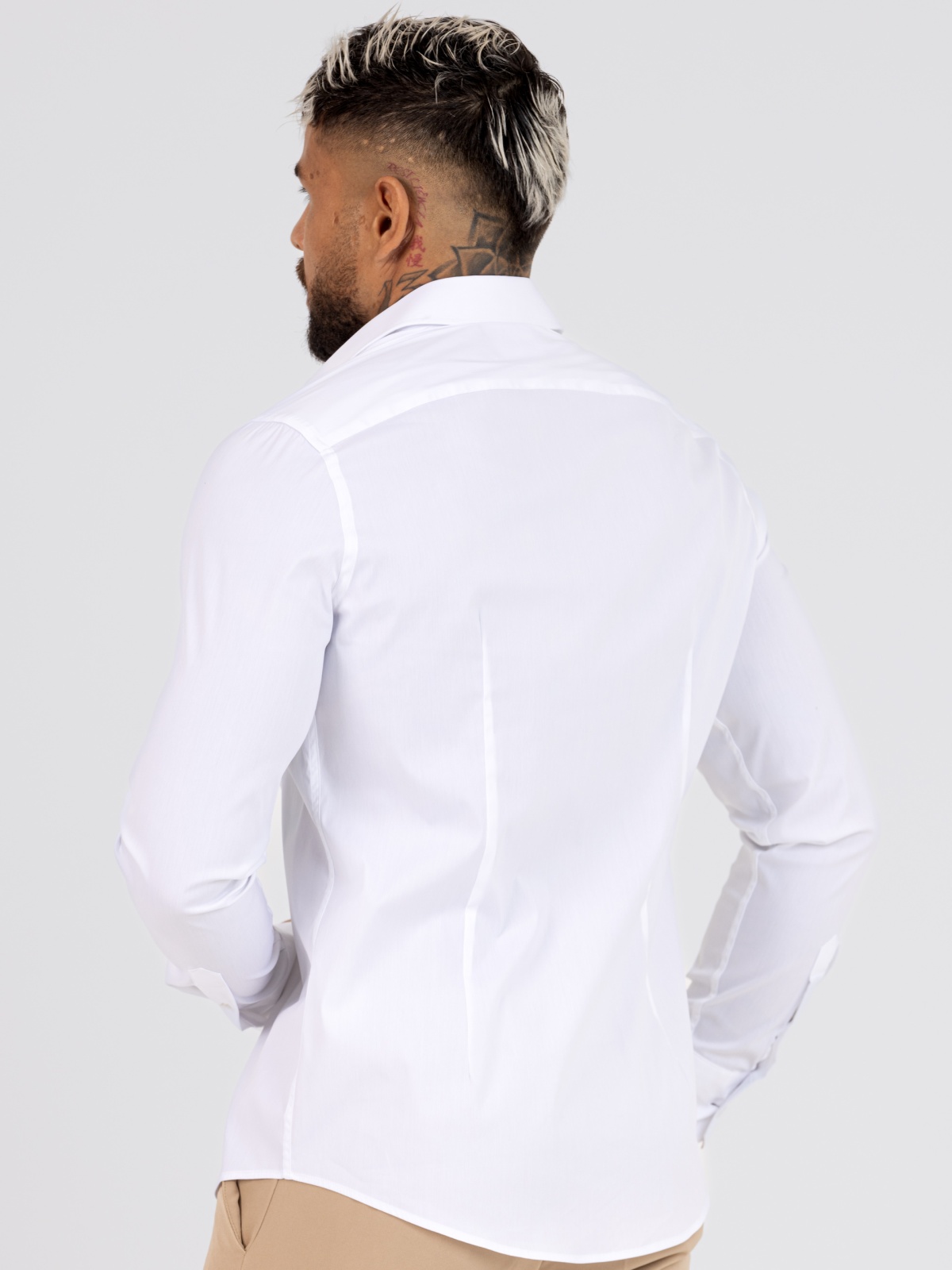 CAMISA SMK BRANCO COM CHA