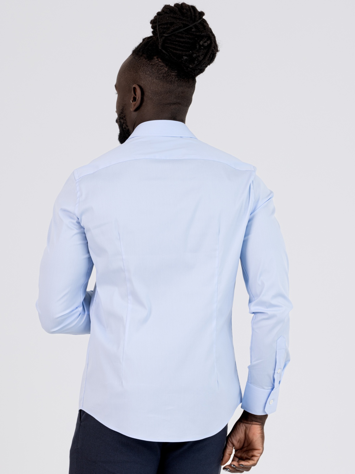 CAMISA SMK AZUL COM CHAPA