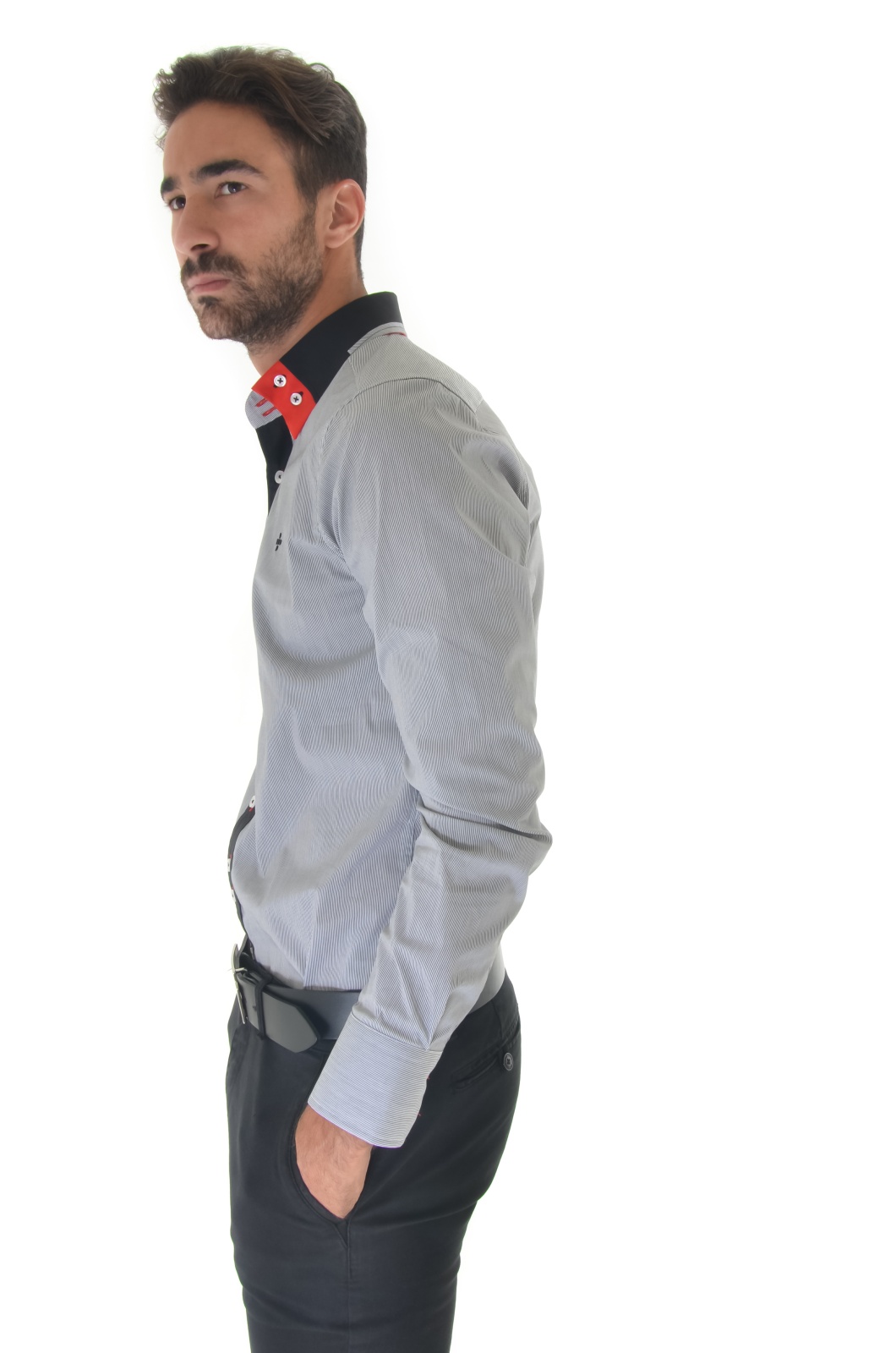 CAMISA STRIPES BRODERII
