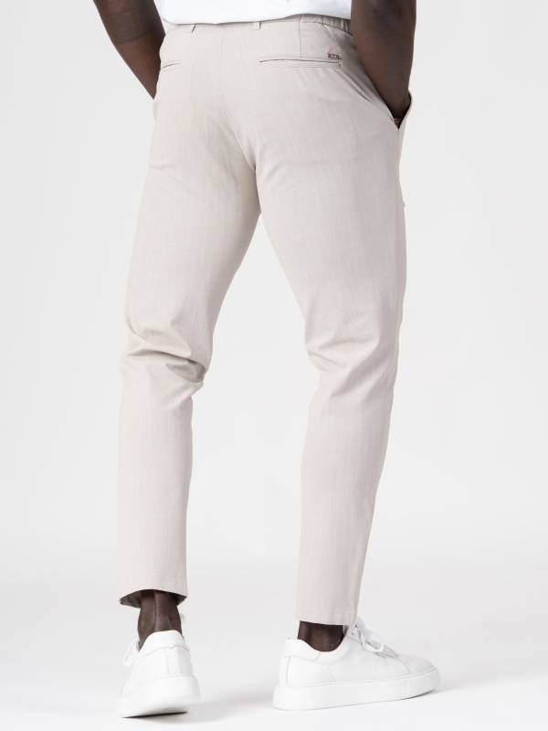 CALÇA SMK COM CORDAO BEGE
