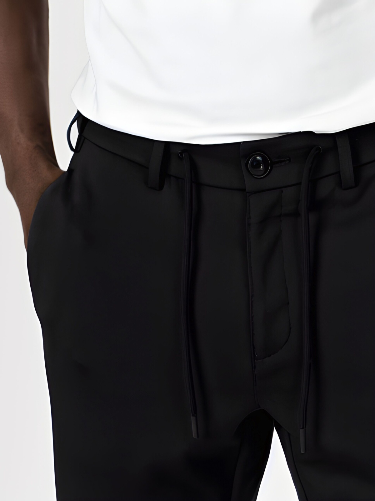 CALÇA SMK COM CORDÃO PRET