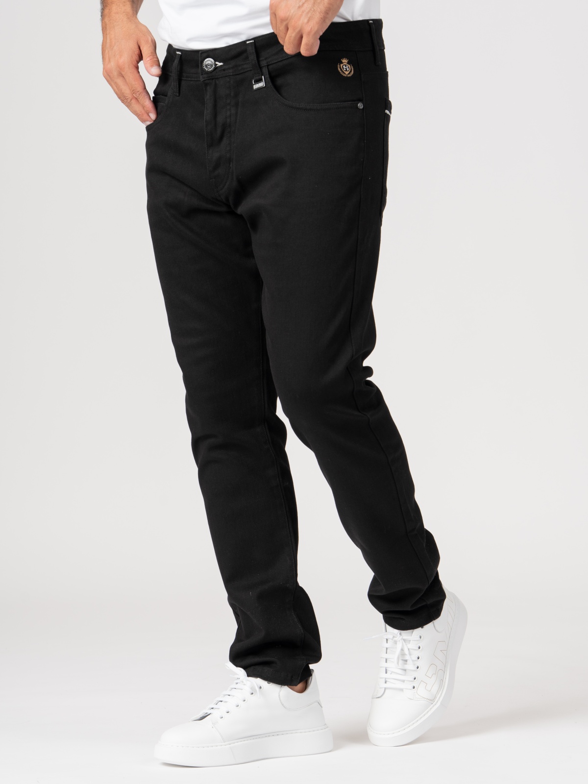 CALÇA SMK DENIM NEGRO REG