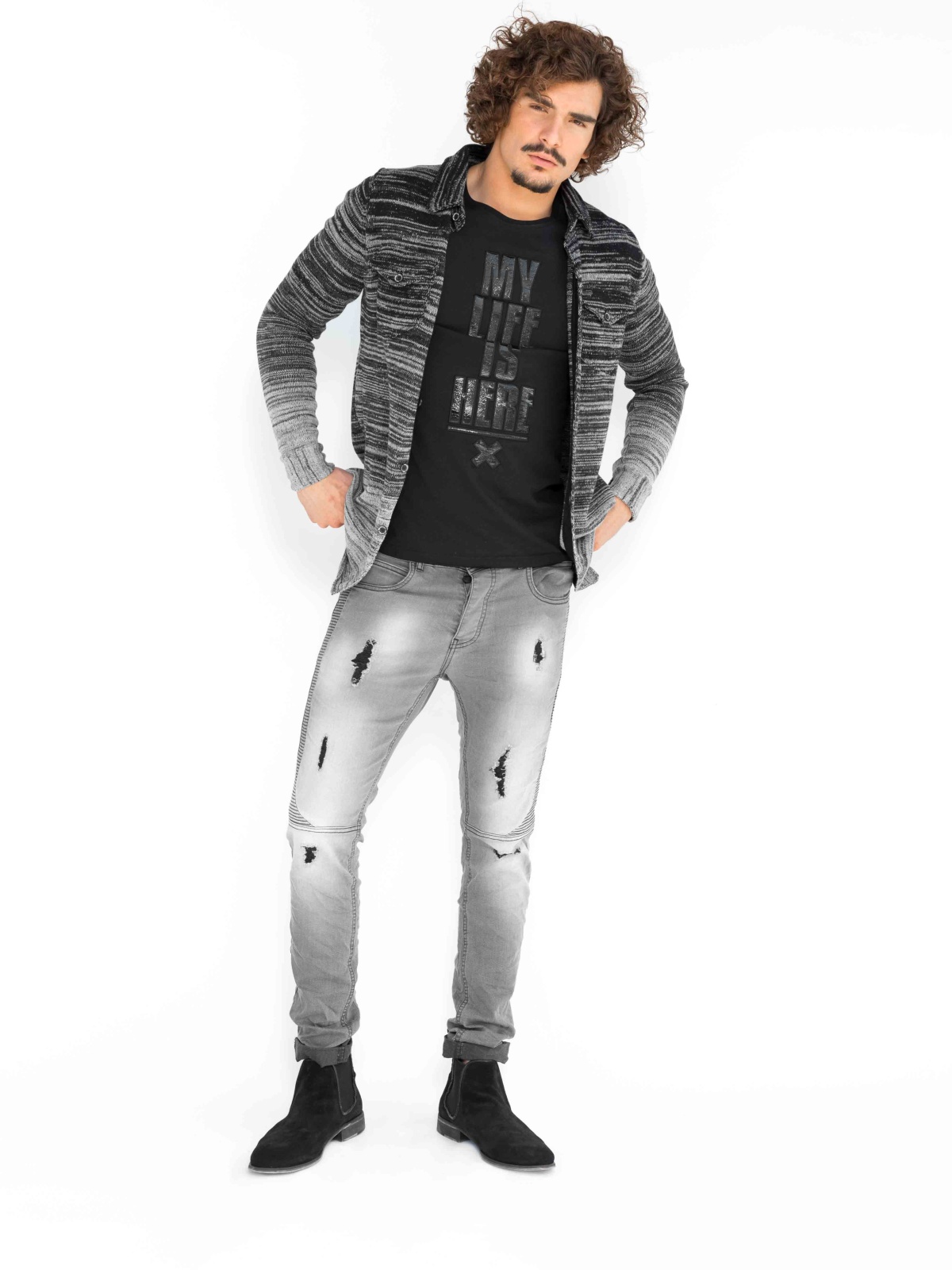 CALÇA SMK BLACK FITTINGS