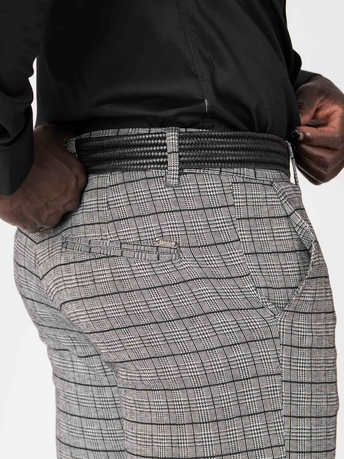 CALÇA SMK QUADRICULADO