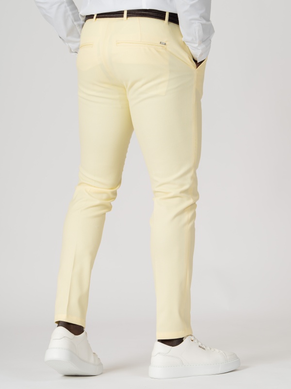 CALÇA SMK AMARELO CLARO