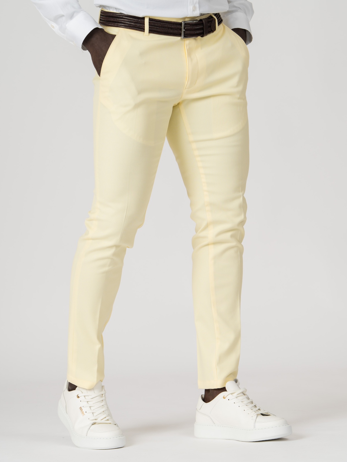 CALÇA SMK AMARELO CLARO