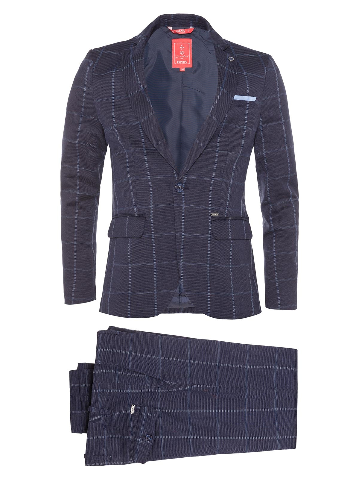 CALÇA SMK BLUE CHESS
